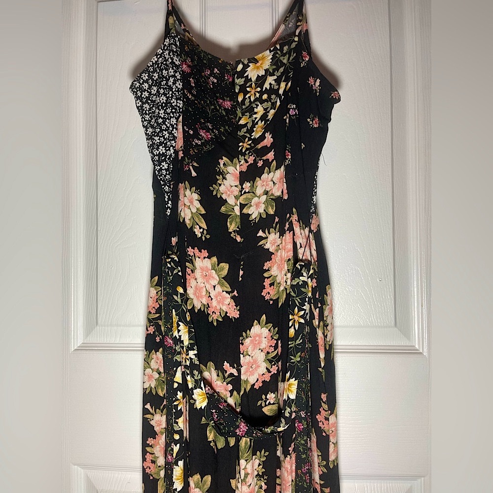 AE Floral Wide-Leg Jumpsuit